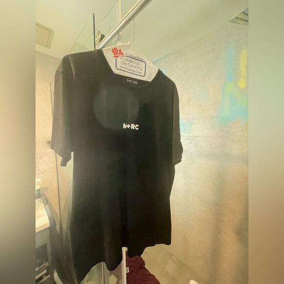 Marche Noir - XL - Black - Graphic Tee - Short-Sleeve Shirt -  Y2K - Picture 7 of 7